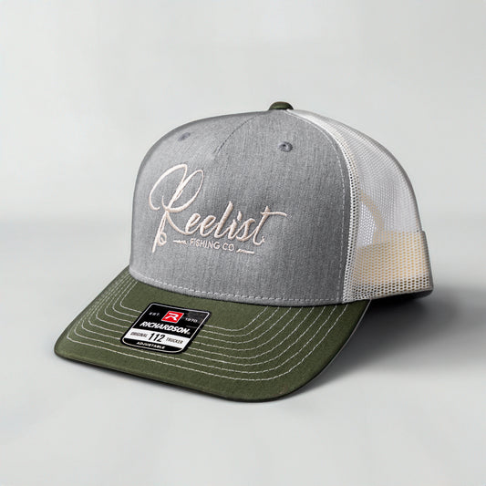 Reelist Co. Script Logo Cap